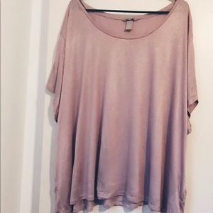 Plus size H&M Mauve-Pink Tee (4X) 💕